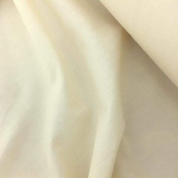 Budget Polycotton by the Roll - CREAM